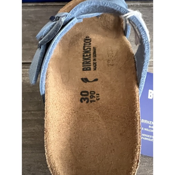 Birkenstock Kids Mayari Elemental Blue Size 30 NIB - Picture 10 of 11